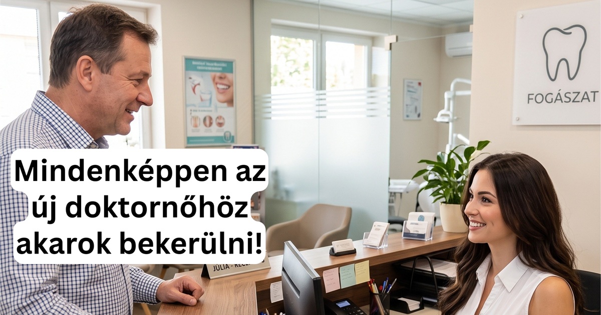 Az új doktornő hatására felbolydult a fogászati rendelő