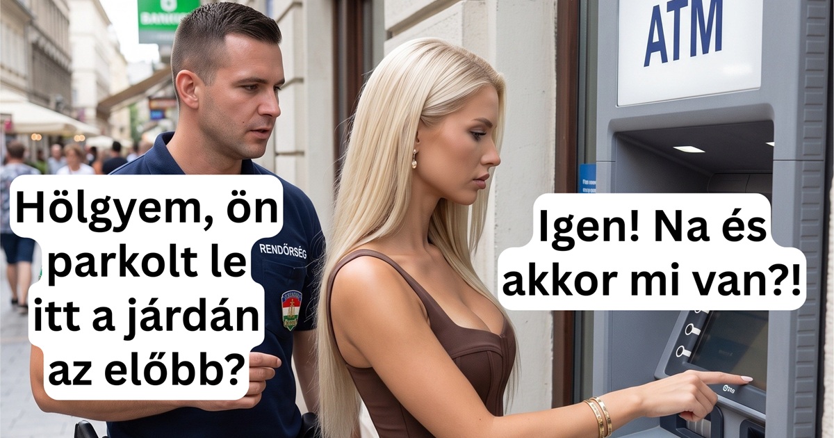 Azt hitte, neki mindent szabad, amíg meg nem szólalt a háta mögött egy hang