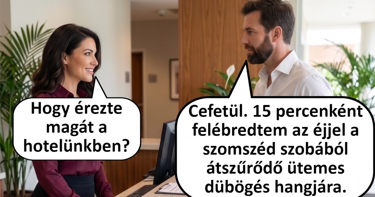 Két szoba, két történet, zéró alvás