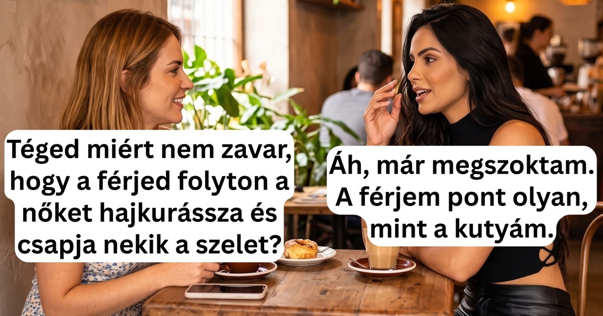 A férj viselkedése ellenére megingathatatlan a házasságuk