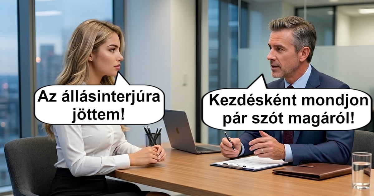 Hogyan (nem) szabotáltam a saját állásinterjúmat az első 10 másodpercben