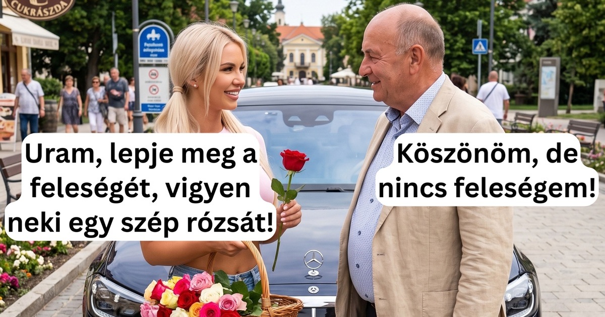 A virágáruslánynak nem lehet nemet mondani