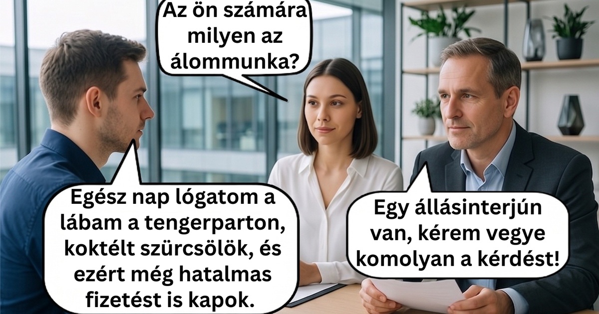 Mindent elkövettem, hogy ne kapjam meg az állást, de nem jártam sikerrel
