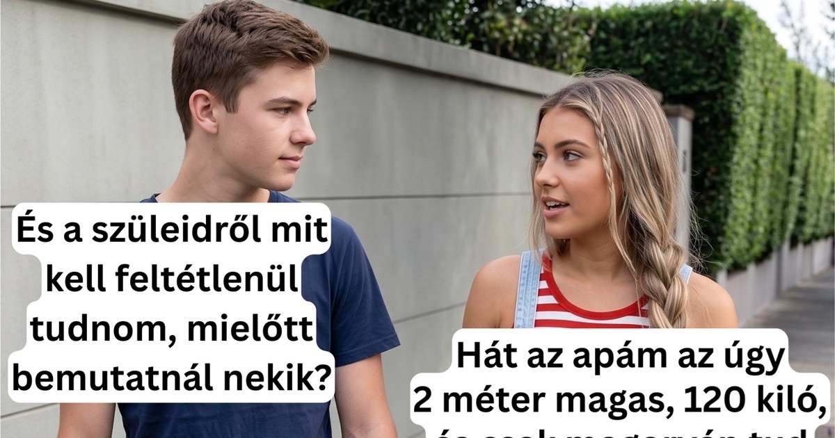 Az utolsó mondat, amit hallani akarsz, mielőtt bemutatnak a szülőknek