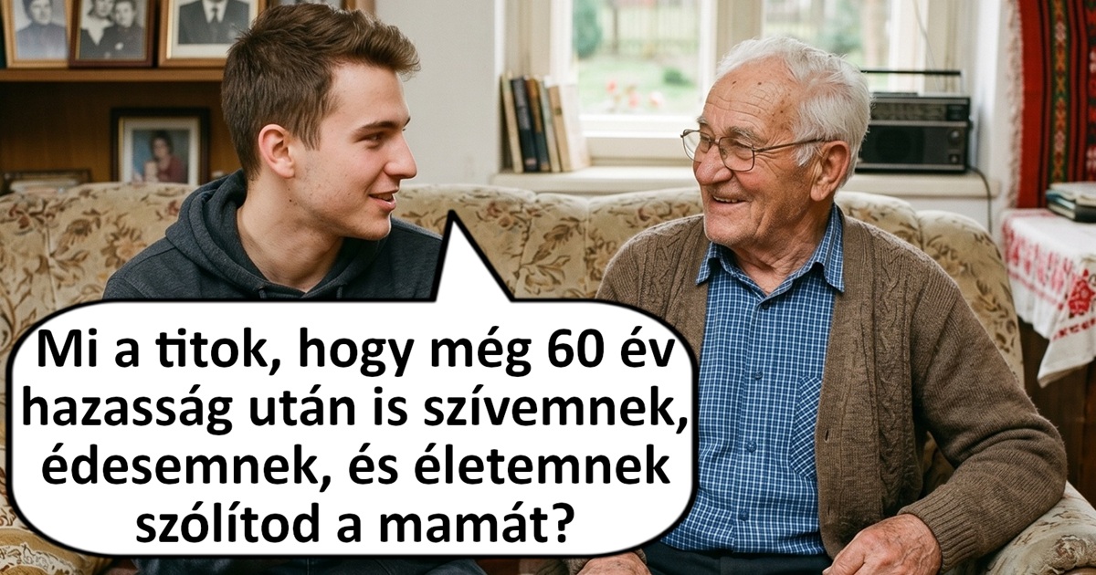 A hosszú házasság titka, avagy a papa túlélési taktikája
