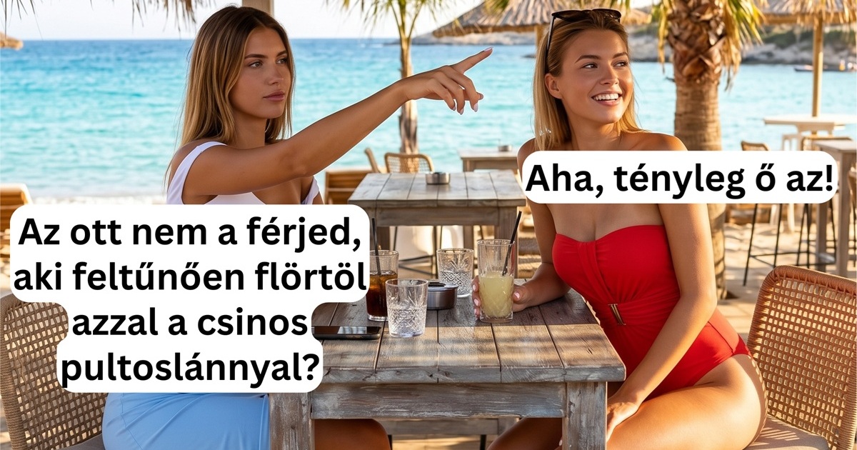 Apuka bevetésen a tengerparti nyaraláson