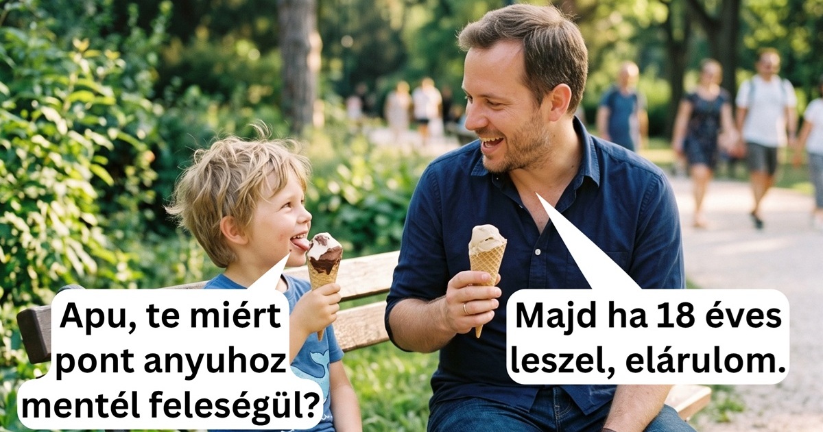 Apa és fia között vannak olyan beszélgetések, amiknek csak egy bizonyos idő után jön el az ideje