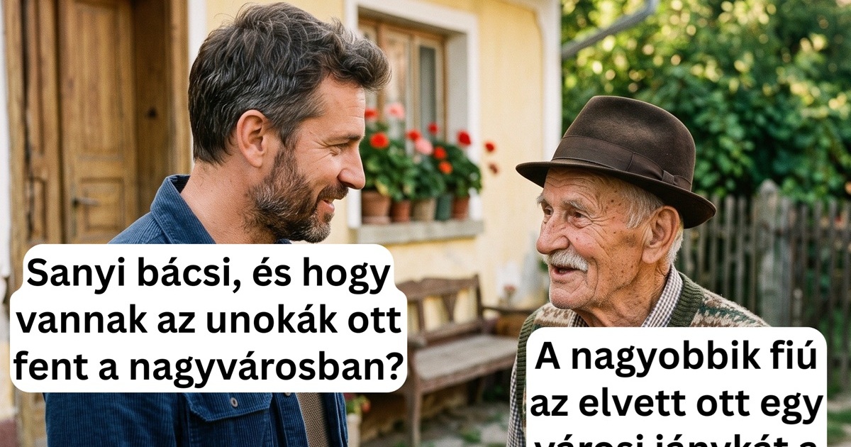 Sanyi bácsi nem kertel: ami a szívén, az a száján