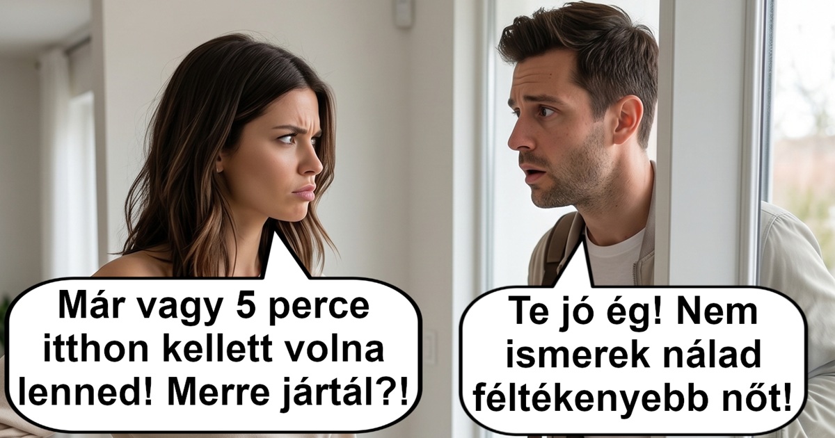 A feleségem "nem" az a féltékeny típus