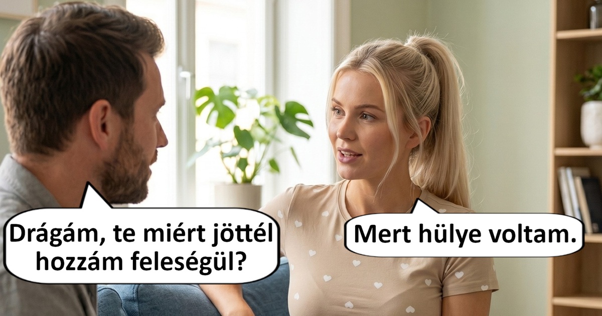 A férj megfejtette a hosszú házasság titkát
